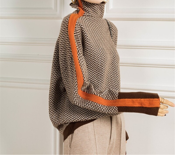 Leonor - Luxuriöser Rollkragenpullover