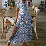 Luna | Lässiges Boho-Midi-Kleid
