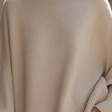 Rosa - Oversized Strickjacke