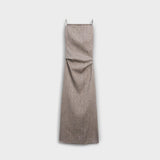 Clara - Robe maxi fluide en mélange de lin