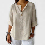 Nicole - Blouse élégante avec décolleté en V