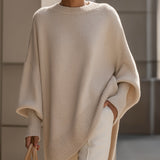 Rosemarie | Oversized Strickpullover mit Batwing-Ärmeln