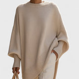 Rosa - Oversized Strickjacke