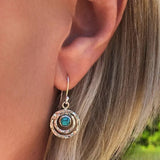 Boucles d'oreilles Boho Saturne