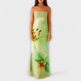 Zephyra - Robe Maxi Off-Shoulder Élégante