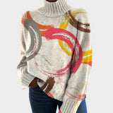 Eduarda - Künstlerischer Strickpullover