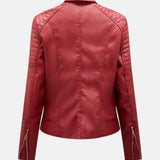 Elfi | Kurze Bikerjacke in Sonnengelb
