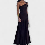 Margot - Robe Maxikleid Off-Shoulder
