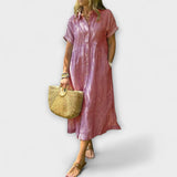 Anorea - Gestreiftes Kleid