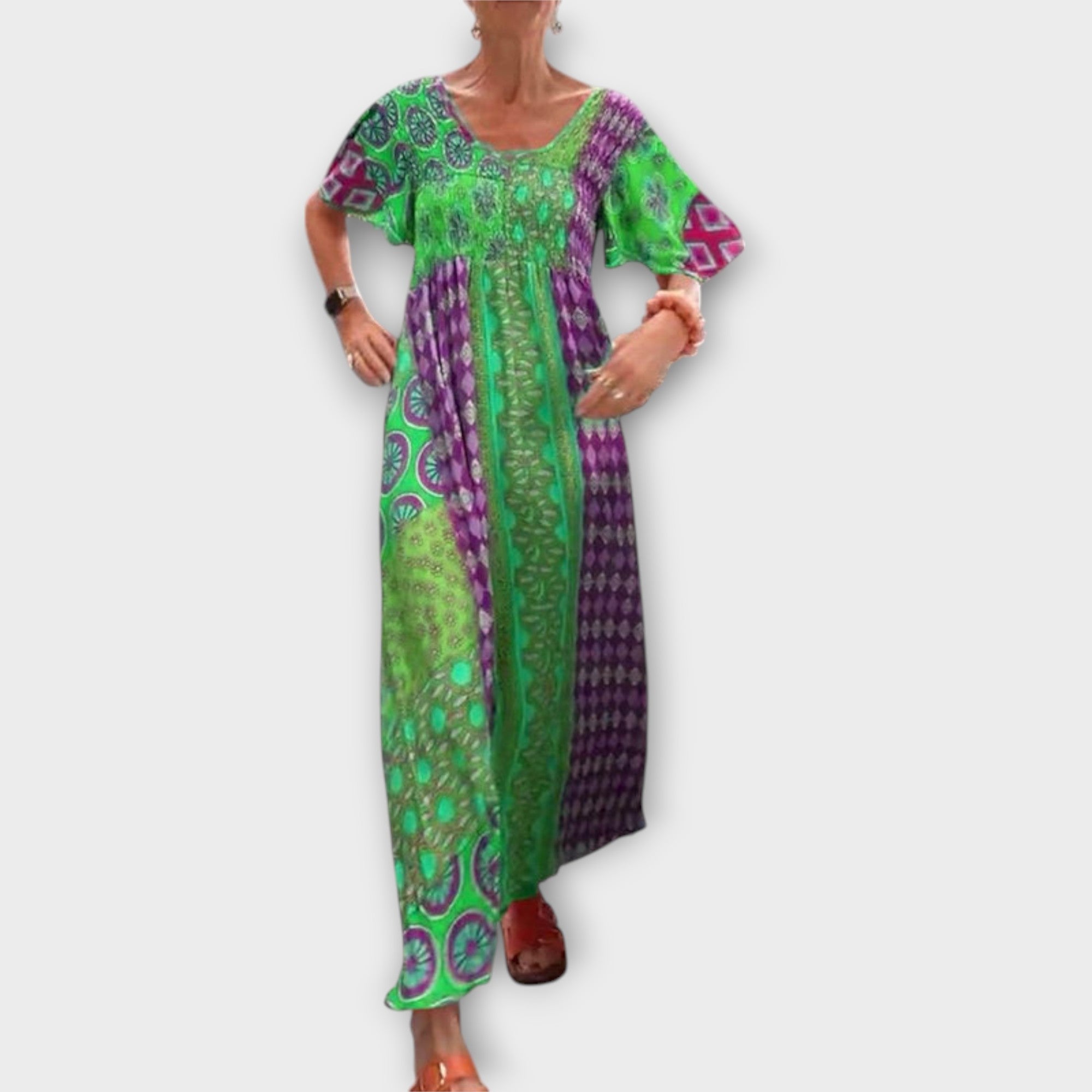 Melania - Robe Boho Éclatante