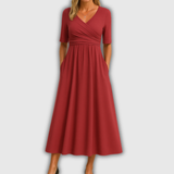 Elira | Robe Élégance Croisée