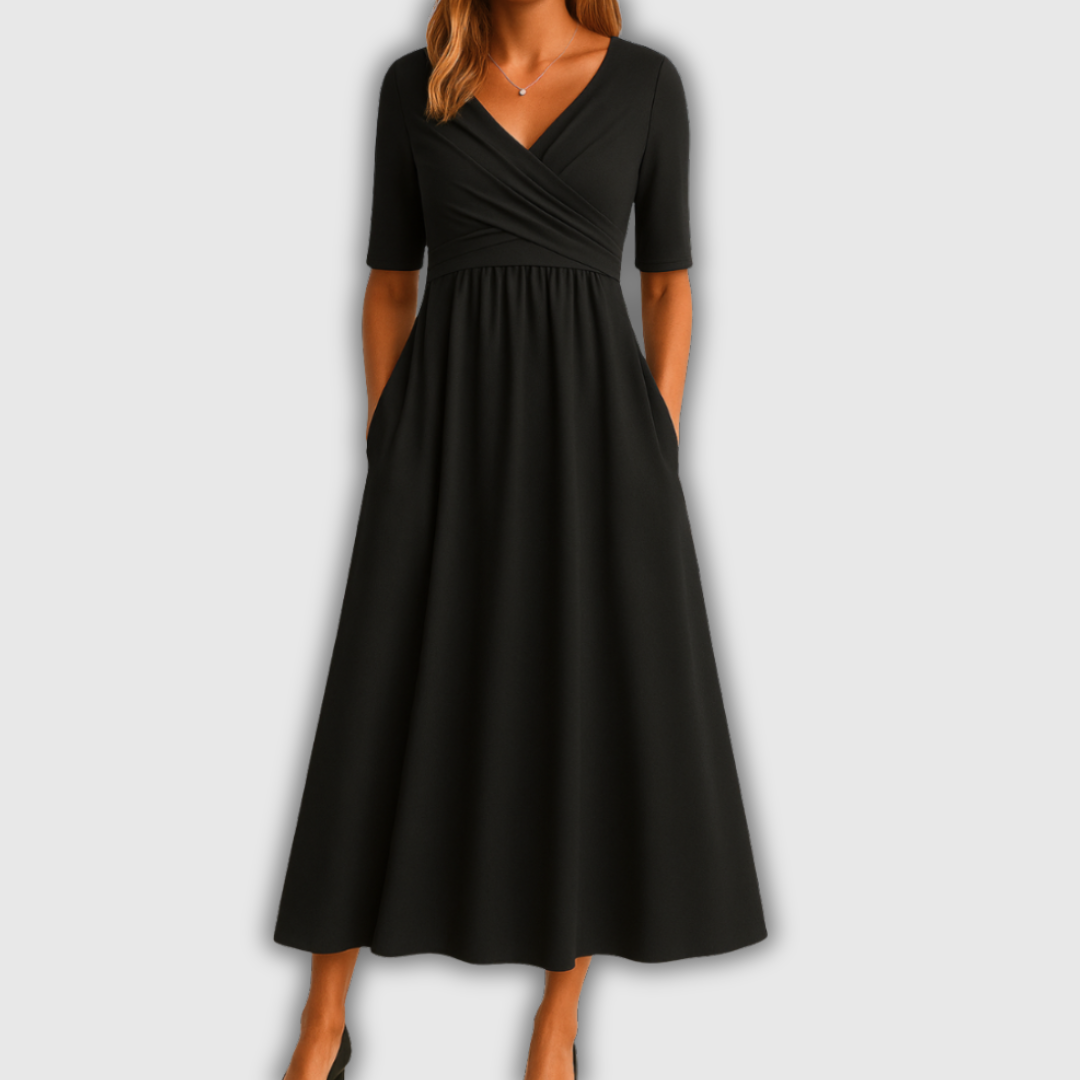 Elira | Robe Élégance Croisée