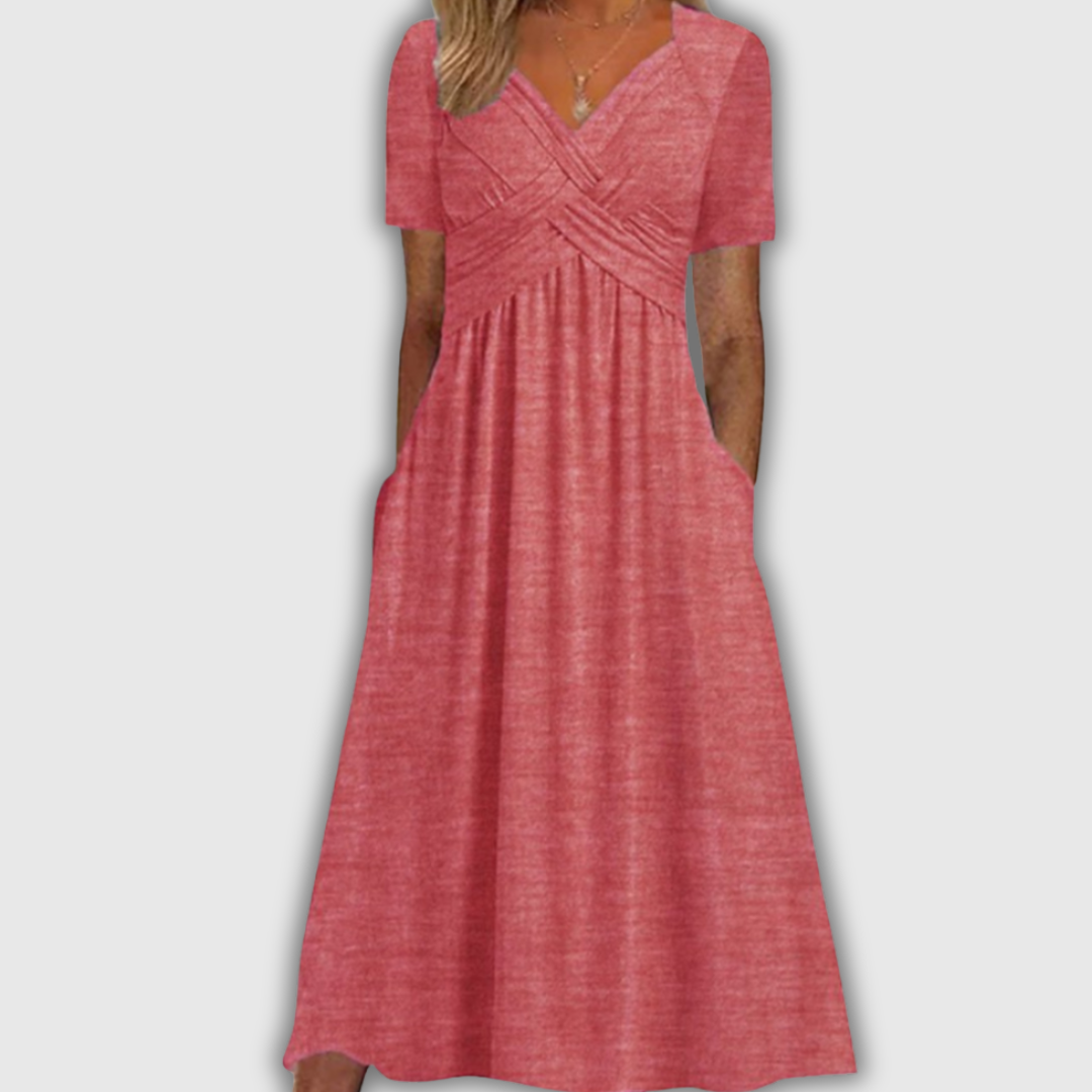 Elira | Robe Élégance Croisée