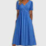 Elira | Robe Élégance Croisée