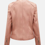 Elfi | Kurze Bikerjacke in Sonnengelb