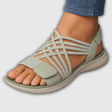 Sanrita | Leichte orthopädische Sandale mit elastischen Riemen