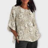 Hazel - Haut avec impression vintage