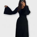 Jocelyn - Schickes Strickkleid mit Taillendetail