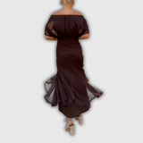 Florendra | Robe Longue Fleurie à Col V