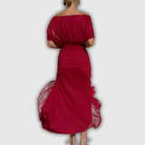 Florendra | Robe Longue Fleurie à Col V