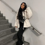 Silke | Weiche Teddyjacke mit Reißverschluss