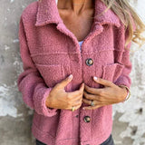 Dion | Kurze jacke mit Revers