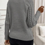 Francisca - Strickpullover mit Knöpfen