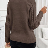 Francisca - Strickpullover mit Knöpfen