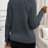 Francisca - Strickpullover mit Knöpfen