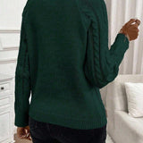 Francisca - Strickpullover mit Knöpfen