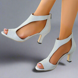 Heidrun - Elegante und bequeme Sandalen mit Absatz