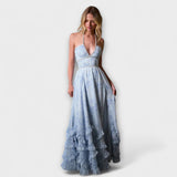 Luzie - Robe Longue Chic Fluide