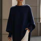 Rosa - Oversized Strickjacke