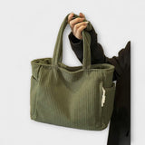 Tilda – Sac à provisions en tricot avec accent en cordon
