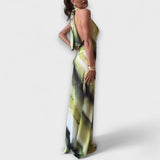 Robe Maxi Gradient Tie-Dye Classique