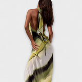 Robe Maxi Gradient Tie-Dye Classique