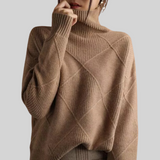 Adelheid | Kabelstrick Rollkragen Pullover