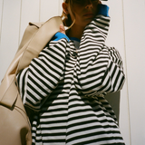 Heidi | Gestreifter Oversized Pullover
