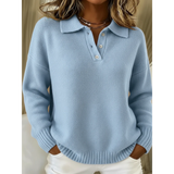Almut | Weicher Strickpullover mit Polokragen