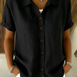 Knopf Vorder Bluse