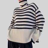 Lieselotte | Kabelstrick Rollkragenpullover