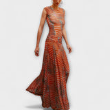 Phoenix - Body en maille ondulante scintillant