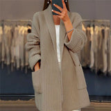 Teresa - Strickjacke mit Taschen