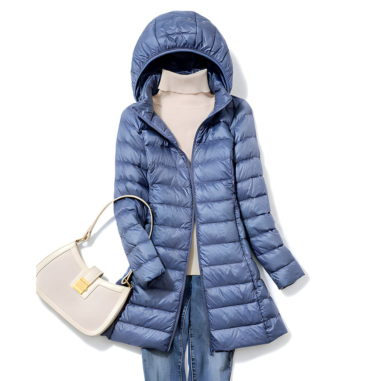 Bärbel | Leichte Steppjacke mit Kapuze