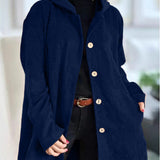 Cordia | Gemütliche Cordjacke mit Kapuze