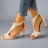 Heidrun - Elegante und bequeme Sandalen mit Absatz