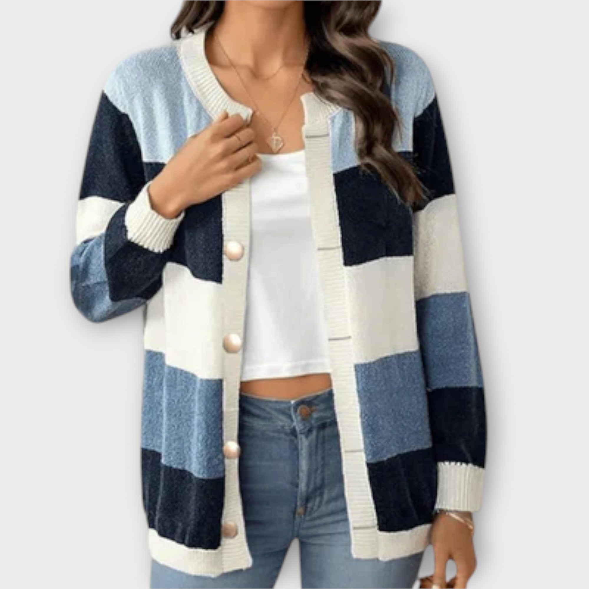 Lotenia - Gilet rayé