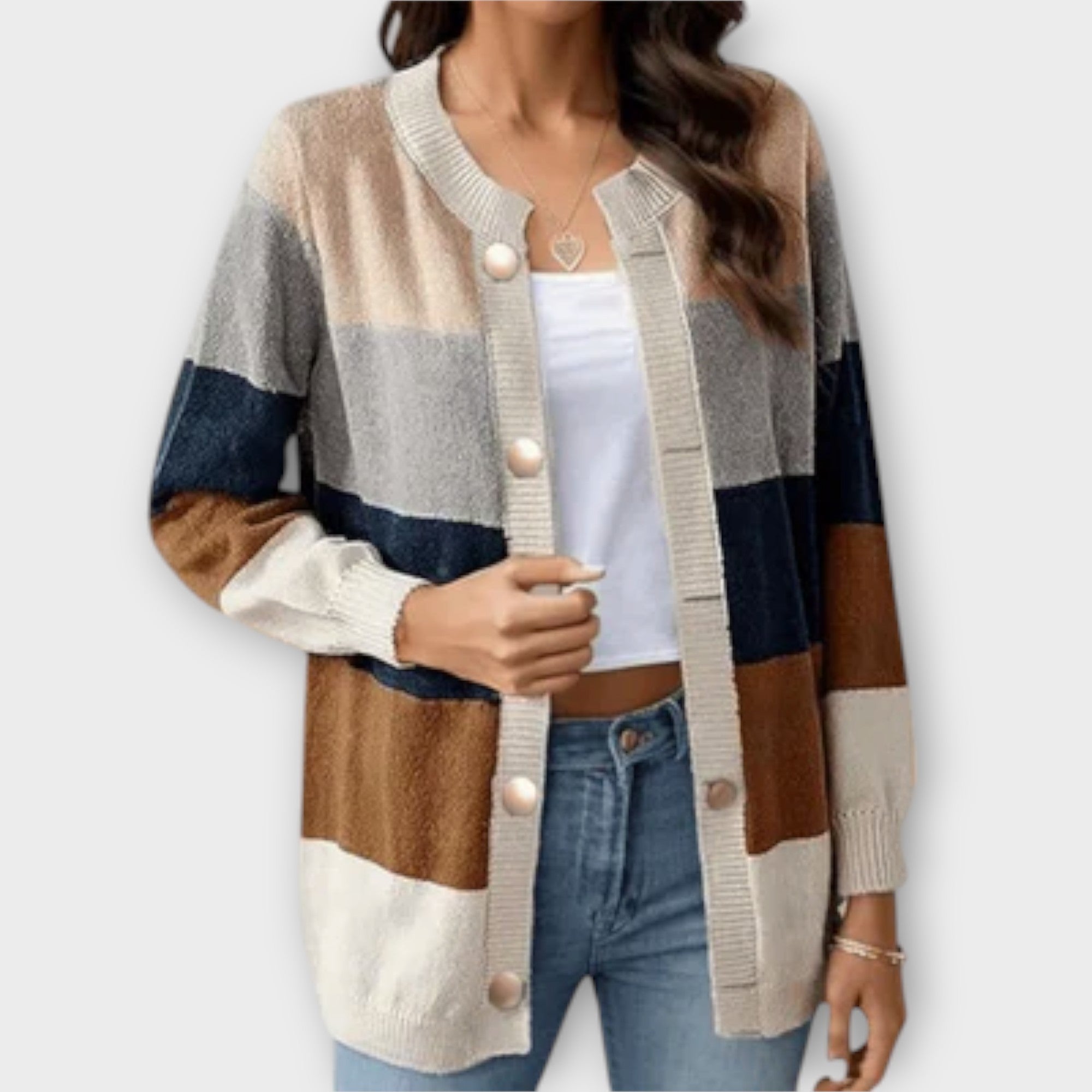 Lotenia - Gilet rayé