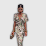 Clarandra | Robe Midi en Cuivre