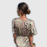 Clarandra | Robe Midi en Cuivre